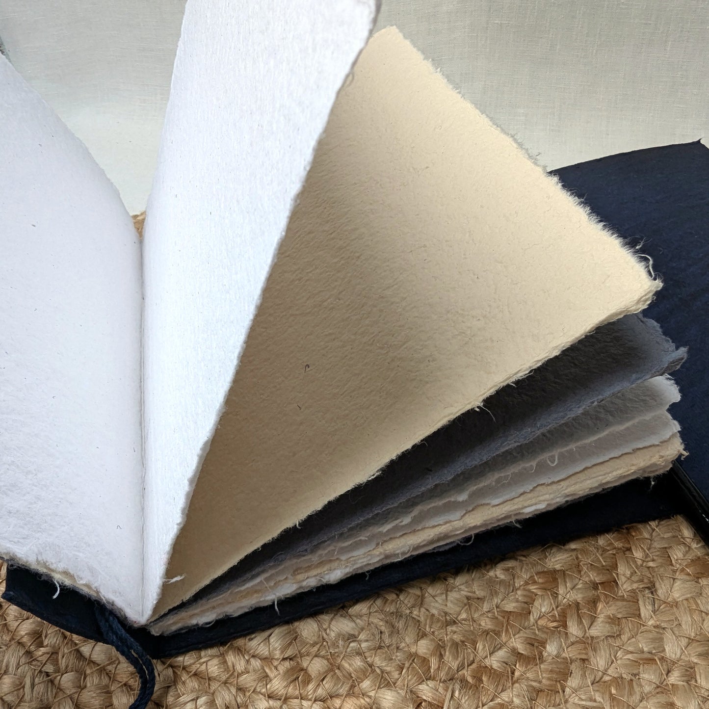 A5 Cotton Rag Art Book Wrap – Rough Cold Press, 250gsm