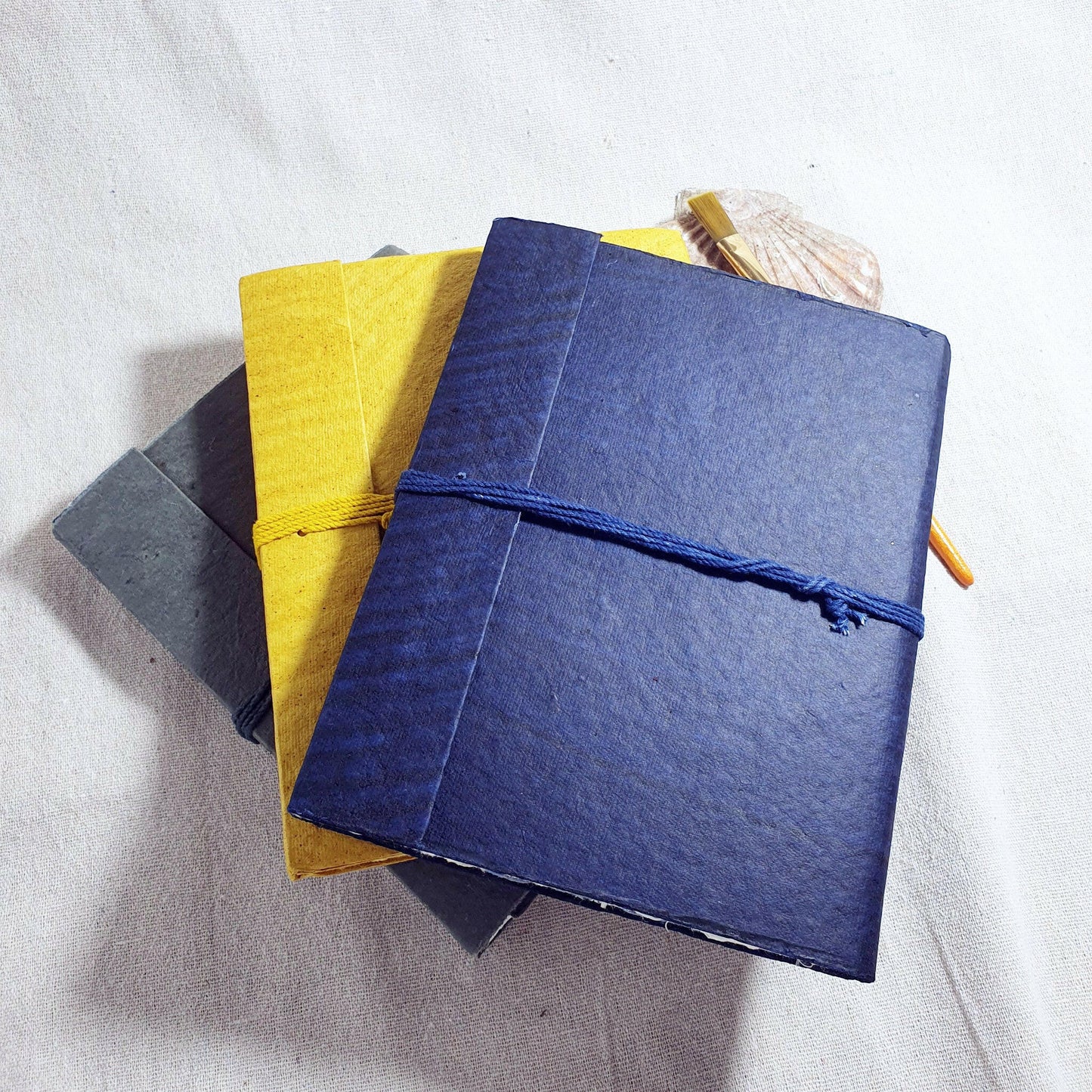 Large Watercolour Journal with Rough Paper - The Wee Bindery (Store description) Sketchbook