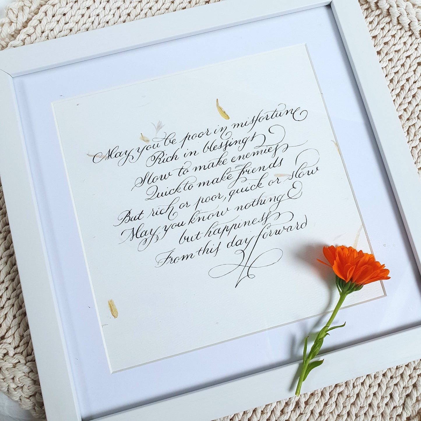 An Irish Blessing for a Loved One - The Wee Bindery (Store description) Blessing