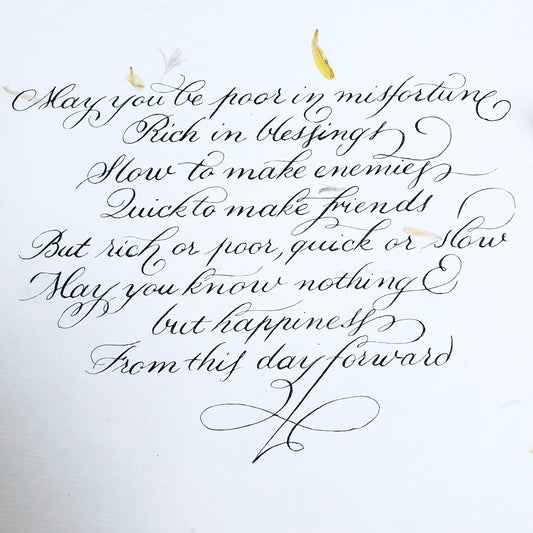 An Irish Blessing for a Loved One - The Wee Bindery (Store description) Blessing