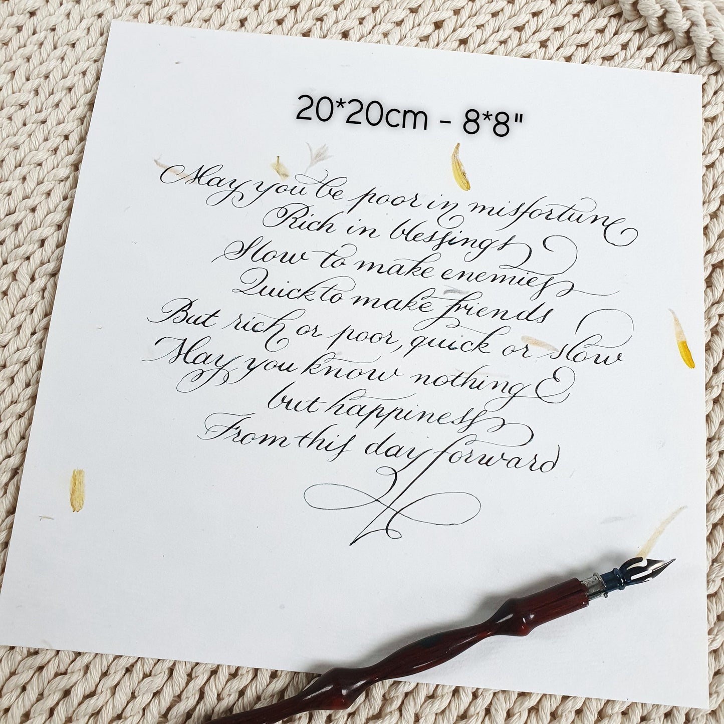 An Irish Blessing for a Loved One - The Wee Bindery (Store description) Blessing