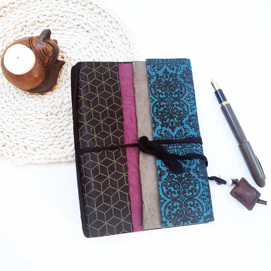 Adventure Journal, Refillable, Mixed Paper - The Wee Bindery (Store description) Notebooks