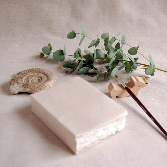 Cute Miniature Watercolour Journal, Cotton Rag Paper, Deckled Edge - The Wee Bindery (Store description) Watercolour journal