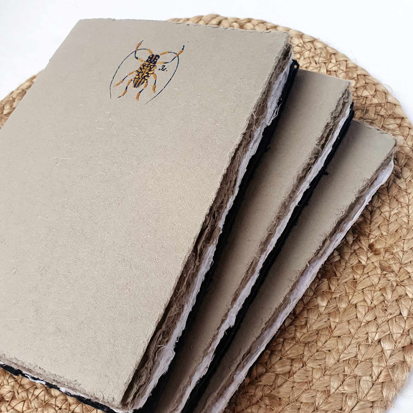 Art journal for Mixed media, rustic