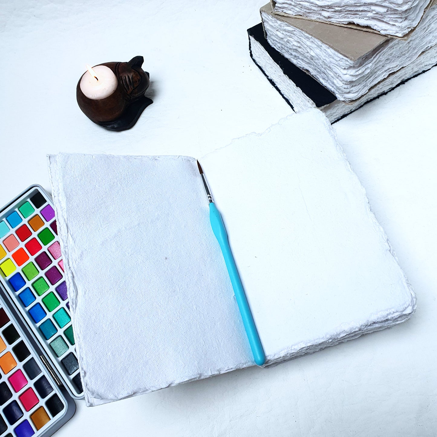 Watercolour Art book, A5, 120gsm - The Wee Bindery (Store description) Watercolour journal