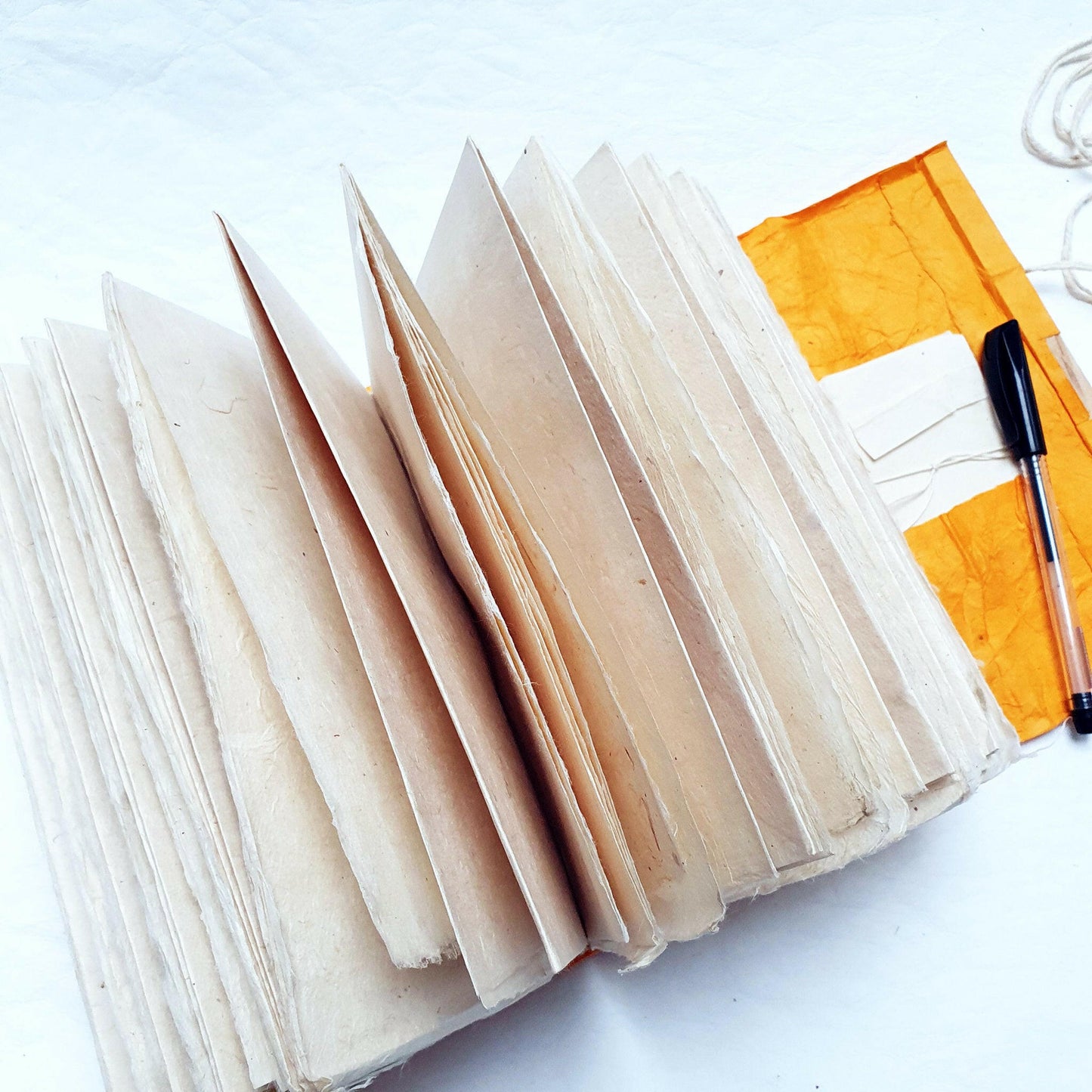 Lokta Travel Journal, Rustic Uncut - The Wee Bindery (Store description) Notebooks