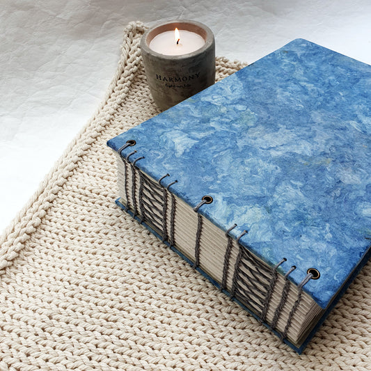 Photo Album, Thick, Handmade, French Stitch - The Wee Bindery (Store description) Photo album 