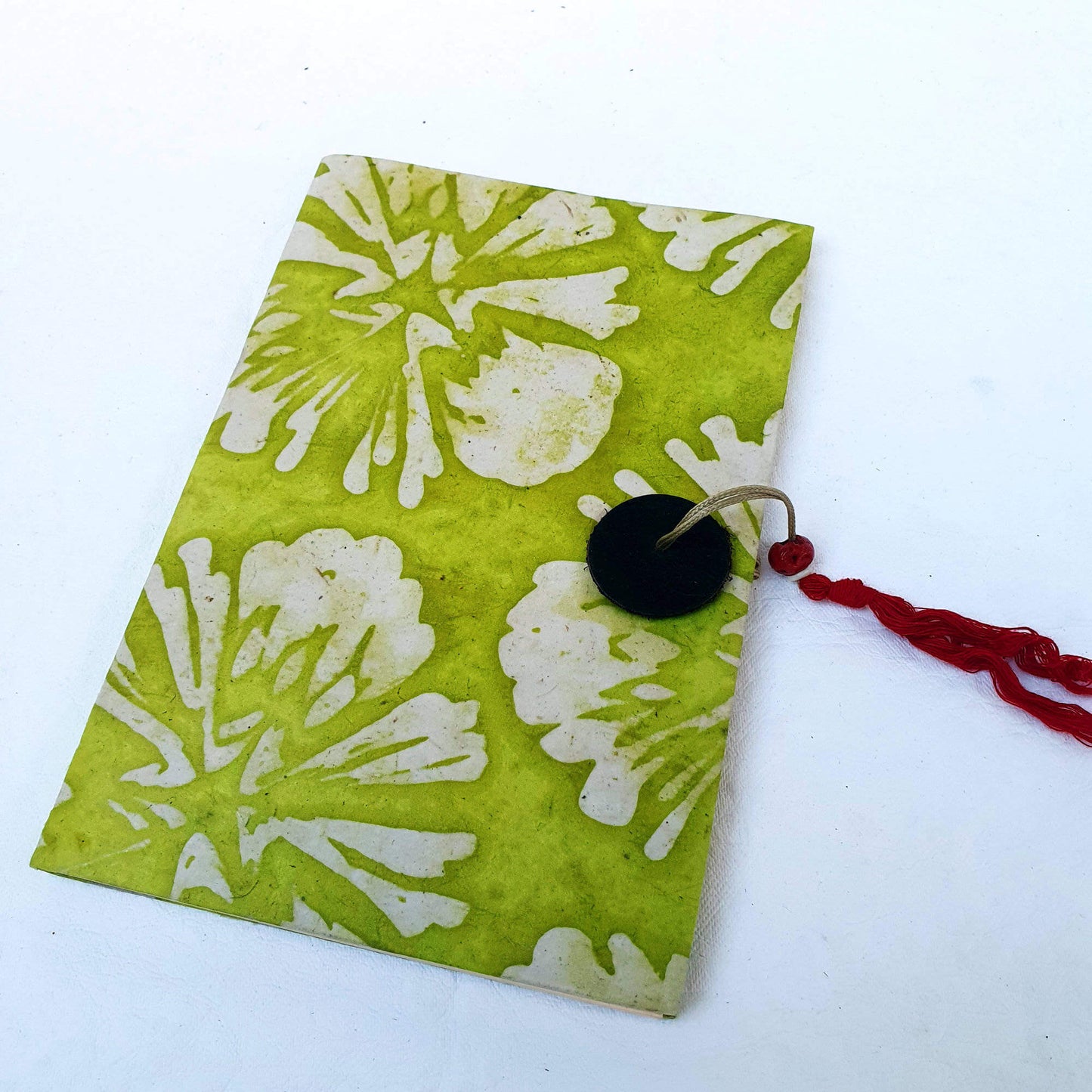 Pocket Journal, Thin, Decorative Lokta Cover - The Wee Bindery (Store description) Notebooks 