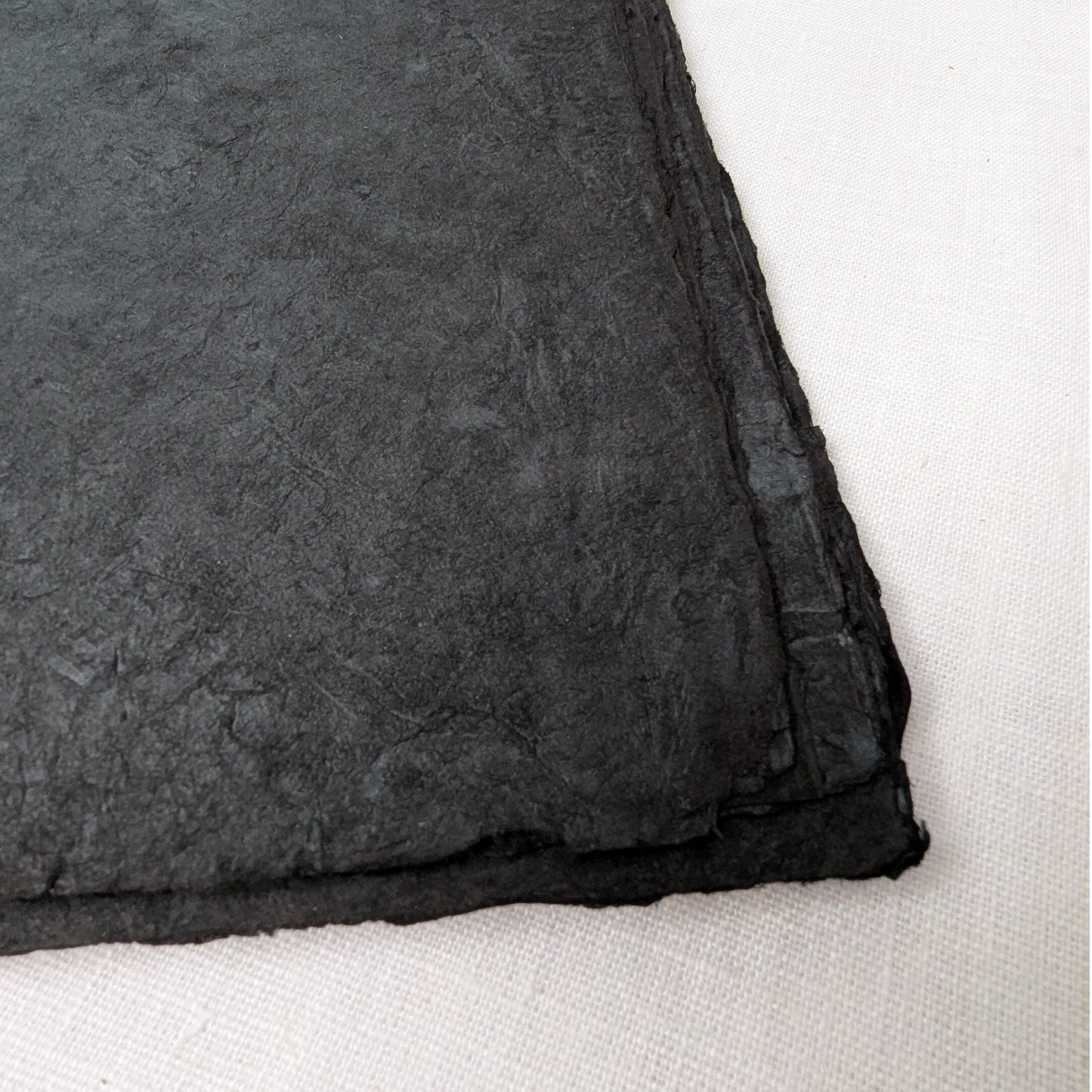 A4 Landscape Black Lokta Journal – Amate Cover, Exposed Coptic Binding - The Wee Bindery  Photo album 