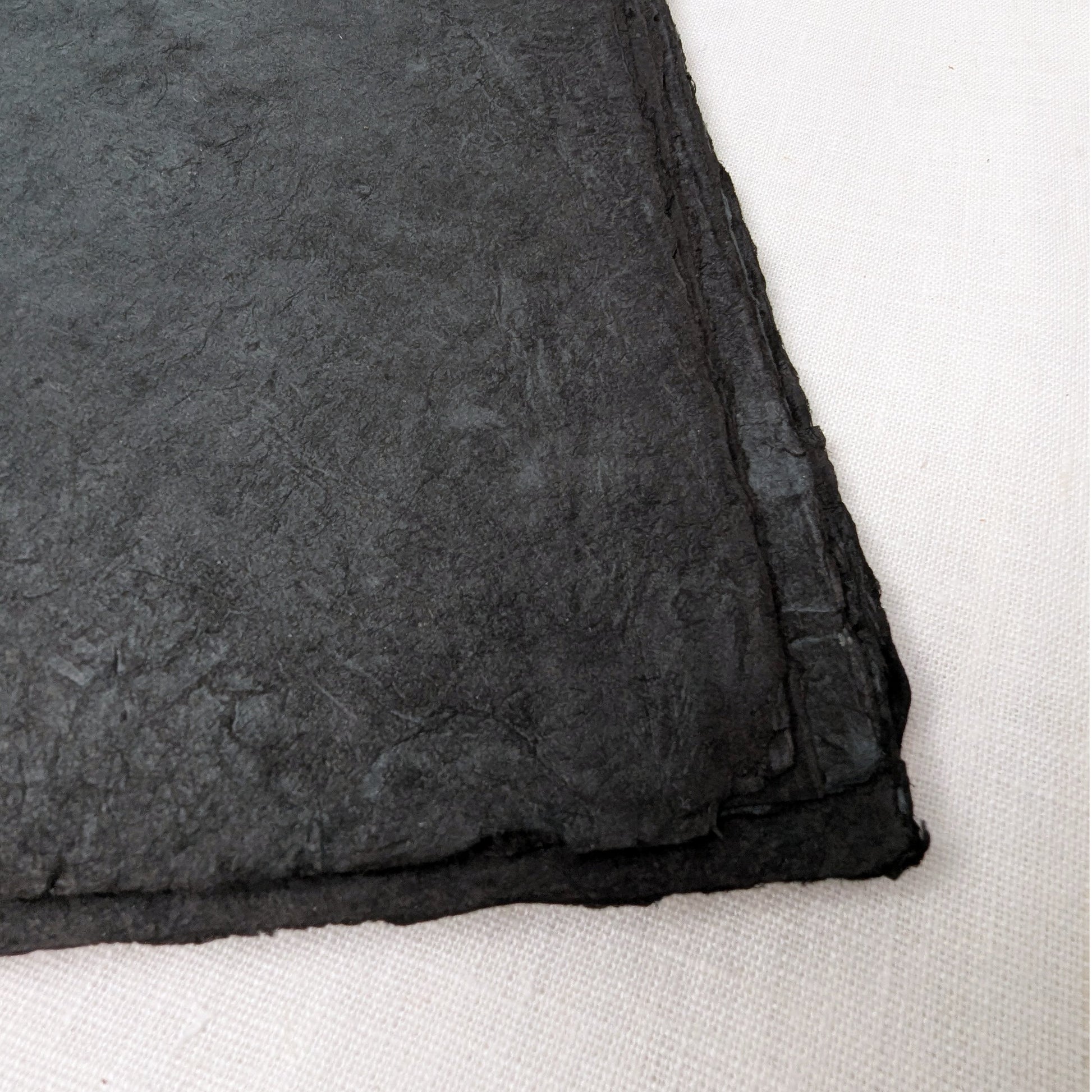 A4 Landscape Black Lokta Journal – Amate Cover, Exposed Coptic Binding - The Wee Bindery  Photo album 