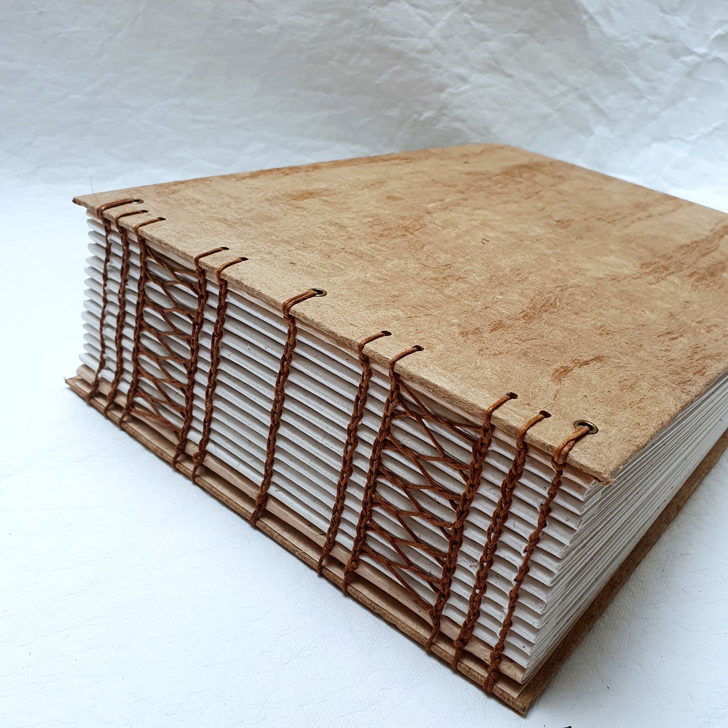 Photo Album, Thick, Handmade, French Stitch - The Wee Bindery (Store description) Photo album 