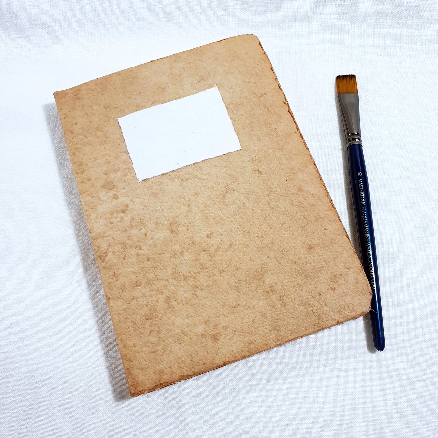 Watercolour Travel Journal, Thin, Deckled Edges