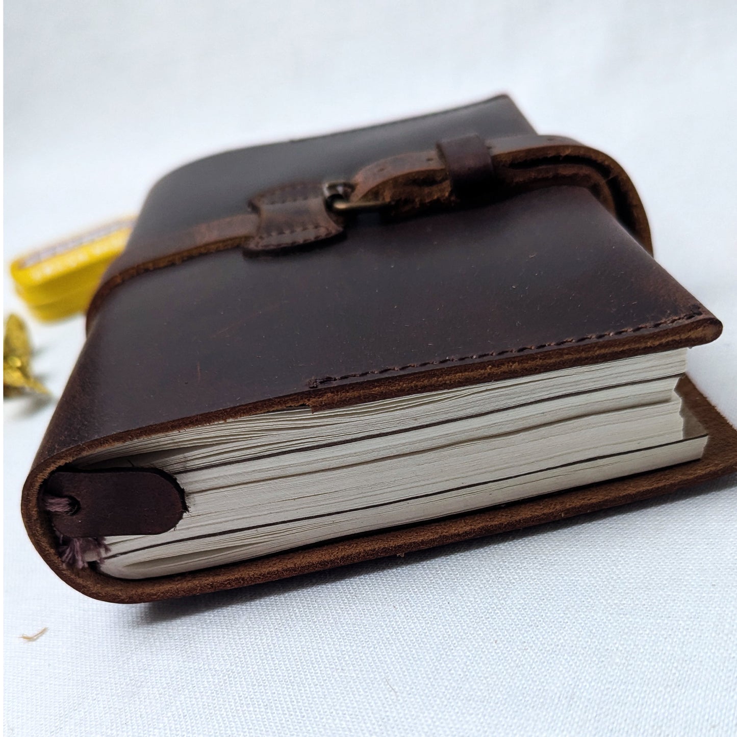 Robust Leather Journal for Creative Exploration (A5) - The Wee Bindery  Notebooks 