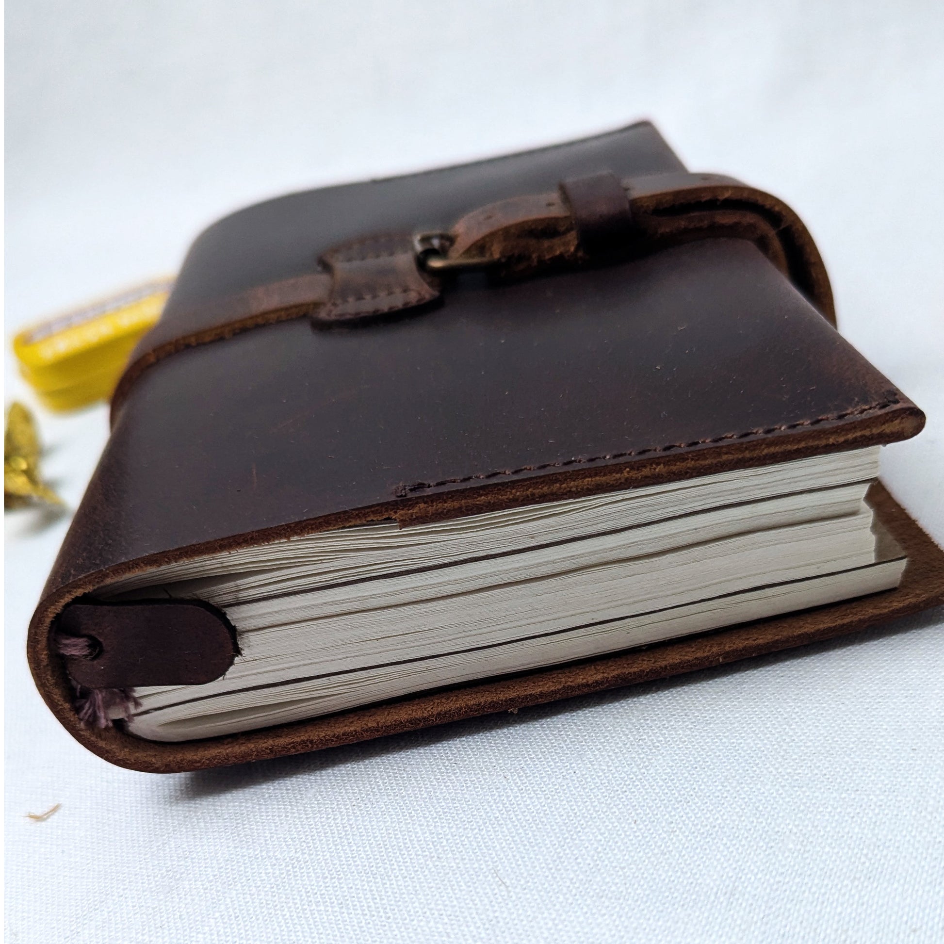 Robust Leather Journal for Creative Exploration (A5) - The Wee Bindery  Notebooks 