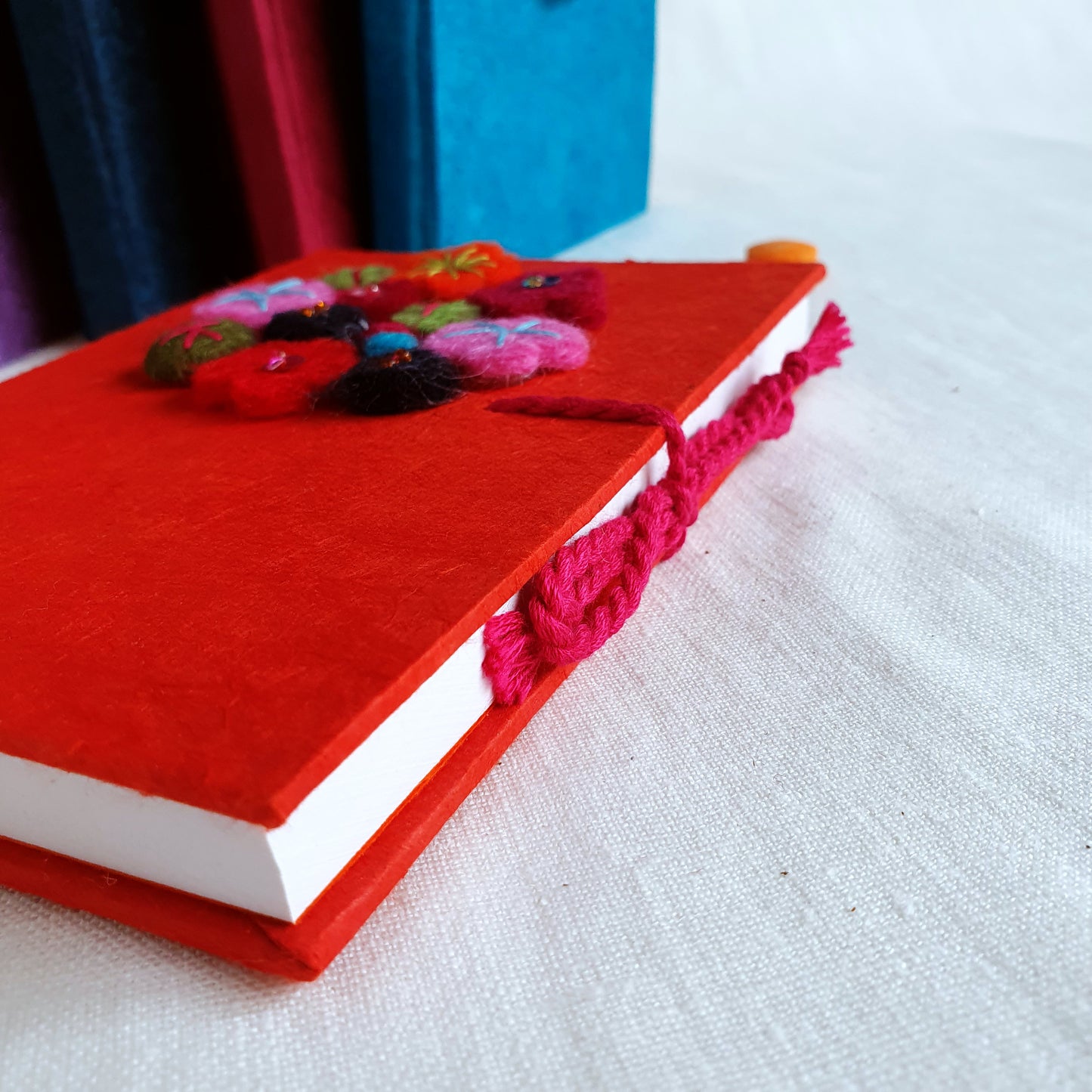 Cute Floral Notebook, Brightens your Days - thickness