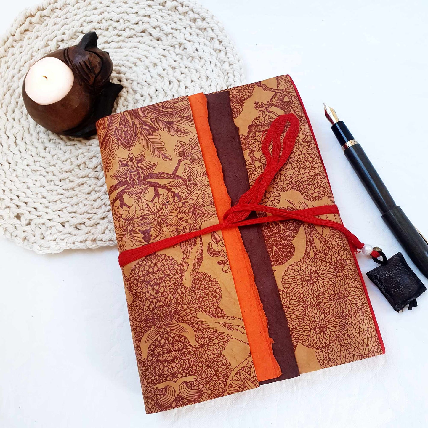 Adventure Journal, Refillable, Mixed Paper - The Wee Bindery (Store description) Notebooks 