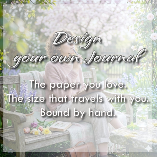 Custom Handmade Journal - The Wee Bindery   
