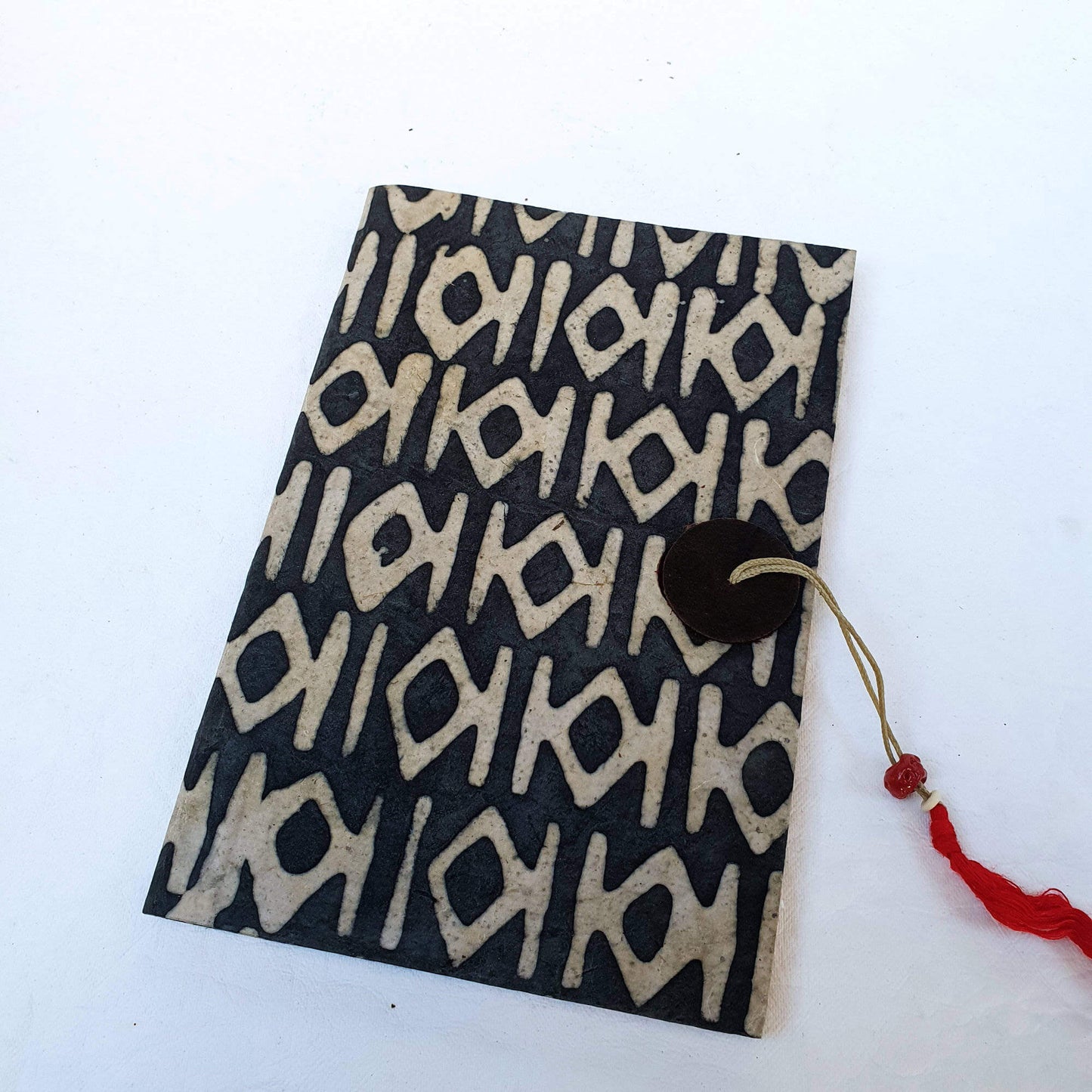 Pocket Journal, Thin, Decorative Lokta Cover - The Wee Bindery (Store description) Notebooks 