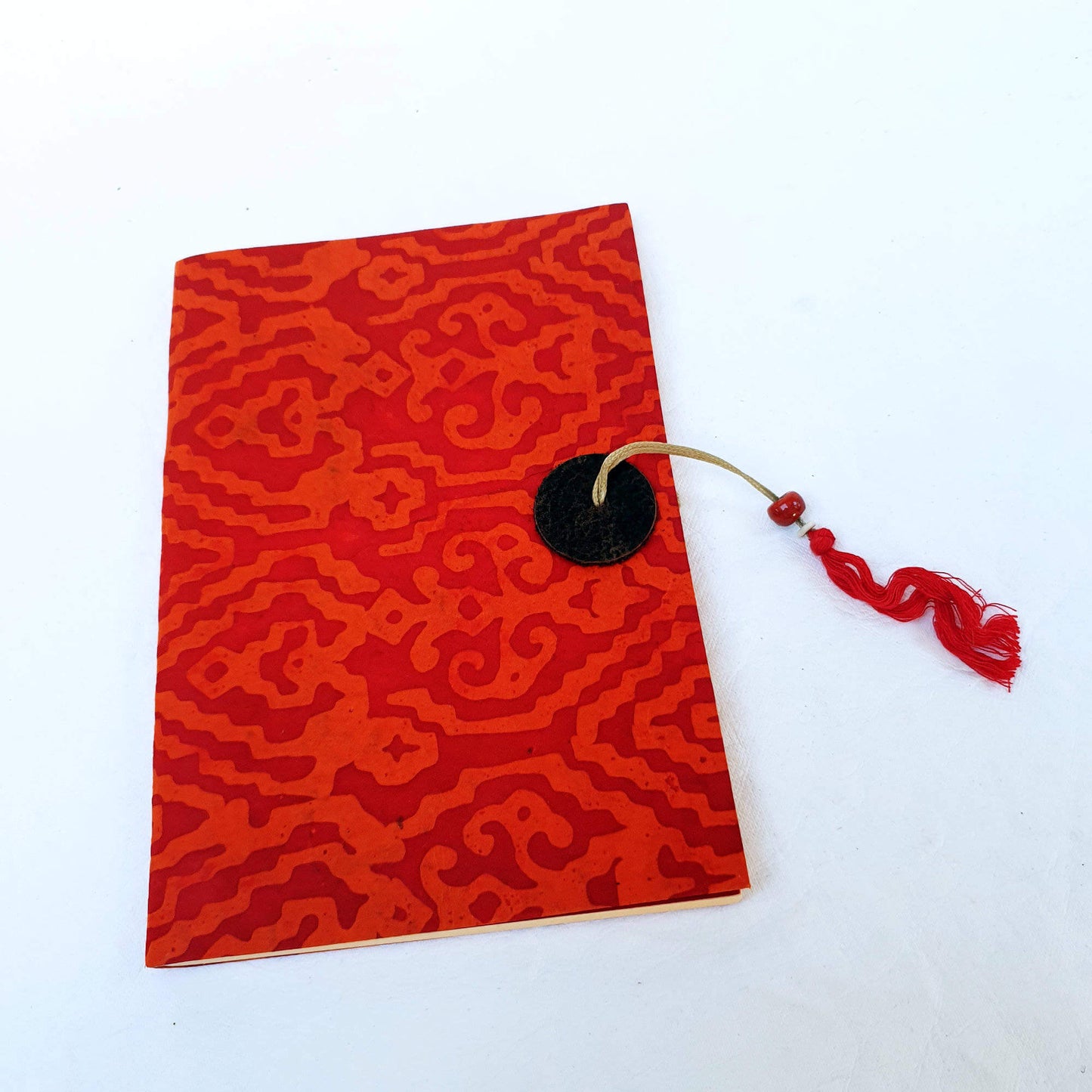 Pocket Journal, Thin, Decorative Lokta Cover - The Wee Bindery (Store description) Notebooks 