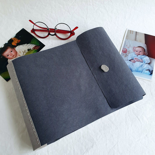 Large Photo Album, Long Stitch, Handmade - The Wee Bindery (Store description) Photo album 