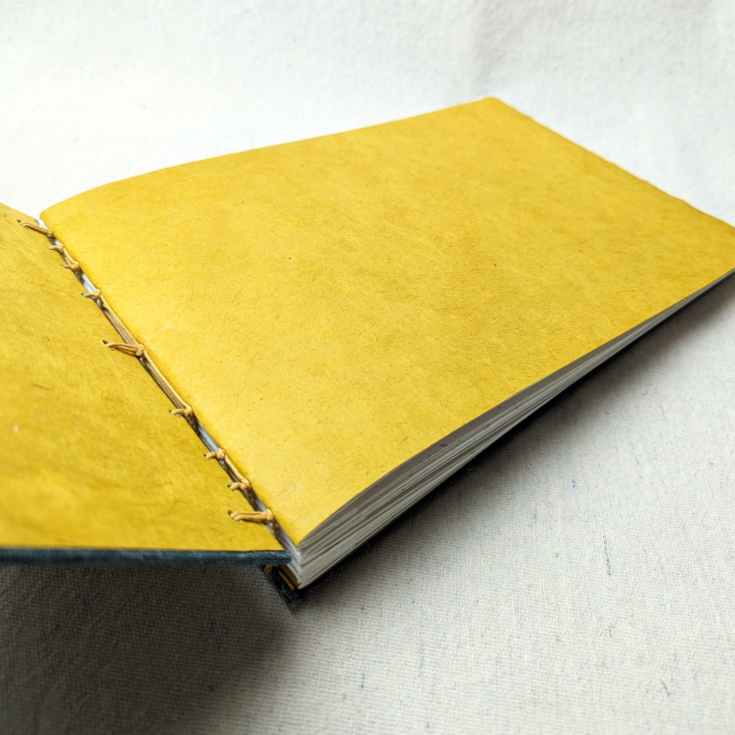 Handmade Rustic Photo album with Decorative Stitching