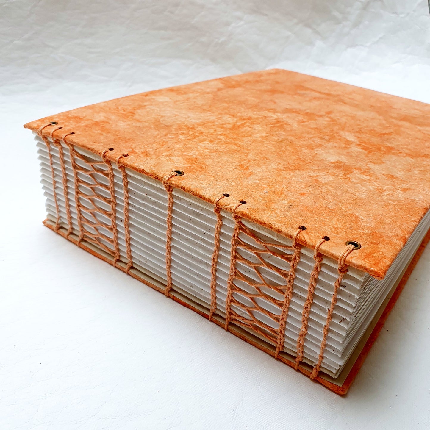 Photo Album, Thick, Handmade, French Stitch - The Wee Bindery (Store description) Photo album 