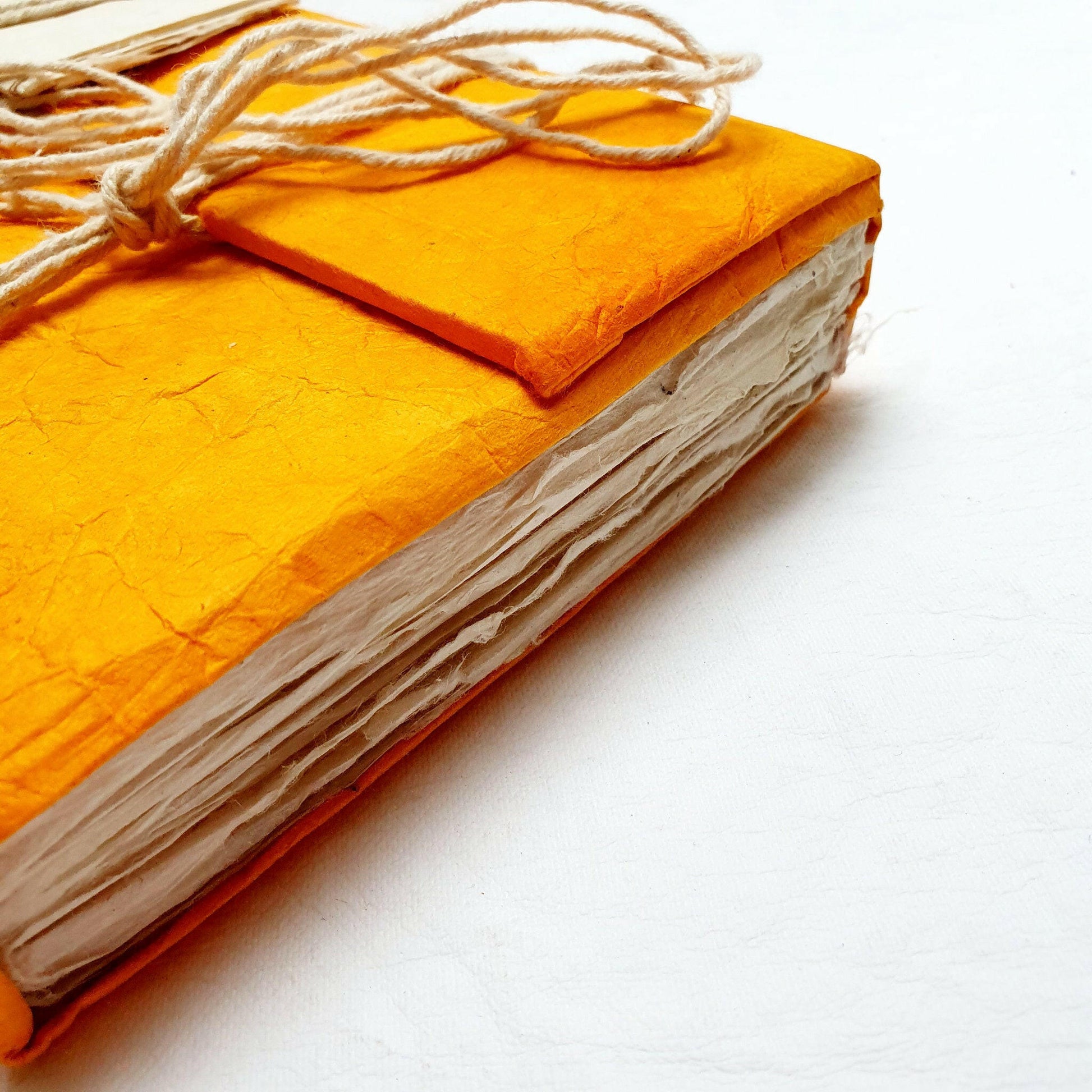 Lokta Travel Journal, Rustic Uncut - The Wee Bindery (Store description) Notebooks 