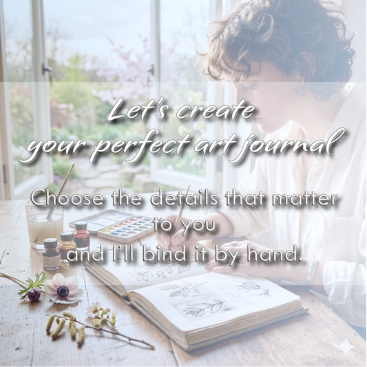 Custom Handmade Sketchbook