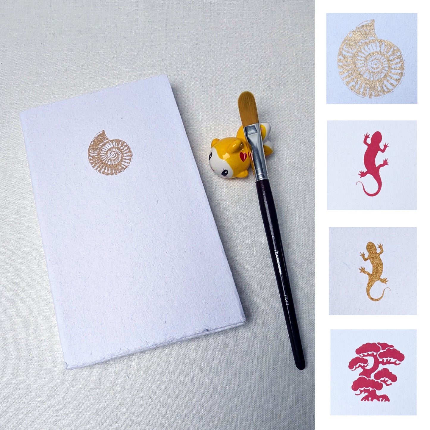 Slim A5 Cotton Rag Sketchbook – Deckled Edge Edition - The Wee Bindery  Sketchbook 