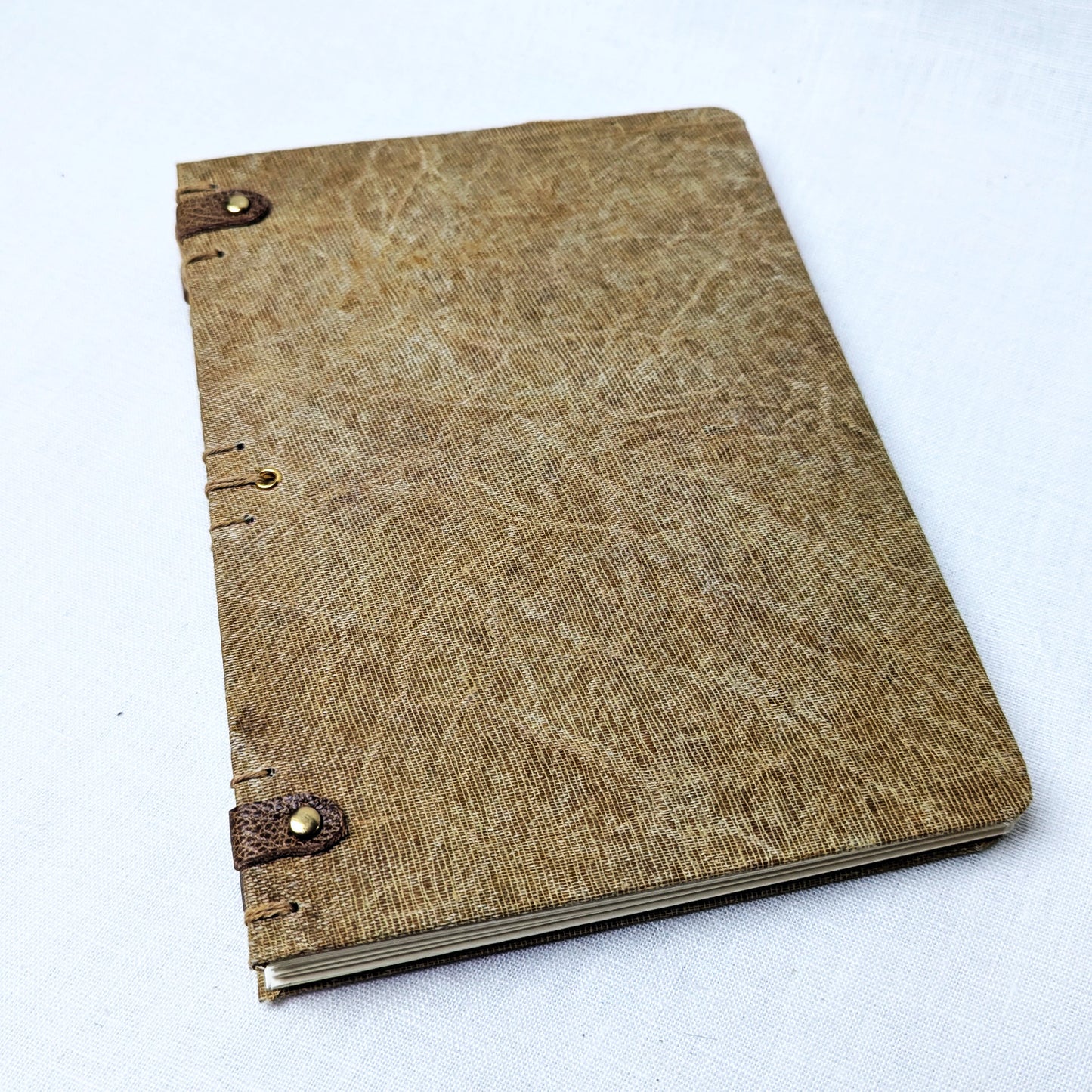 Handmade journal, Unlined, Decorative Spine