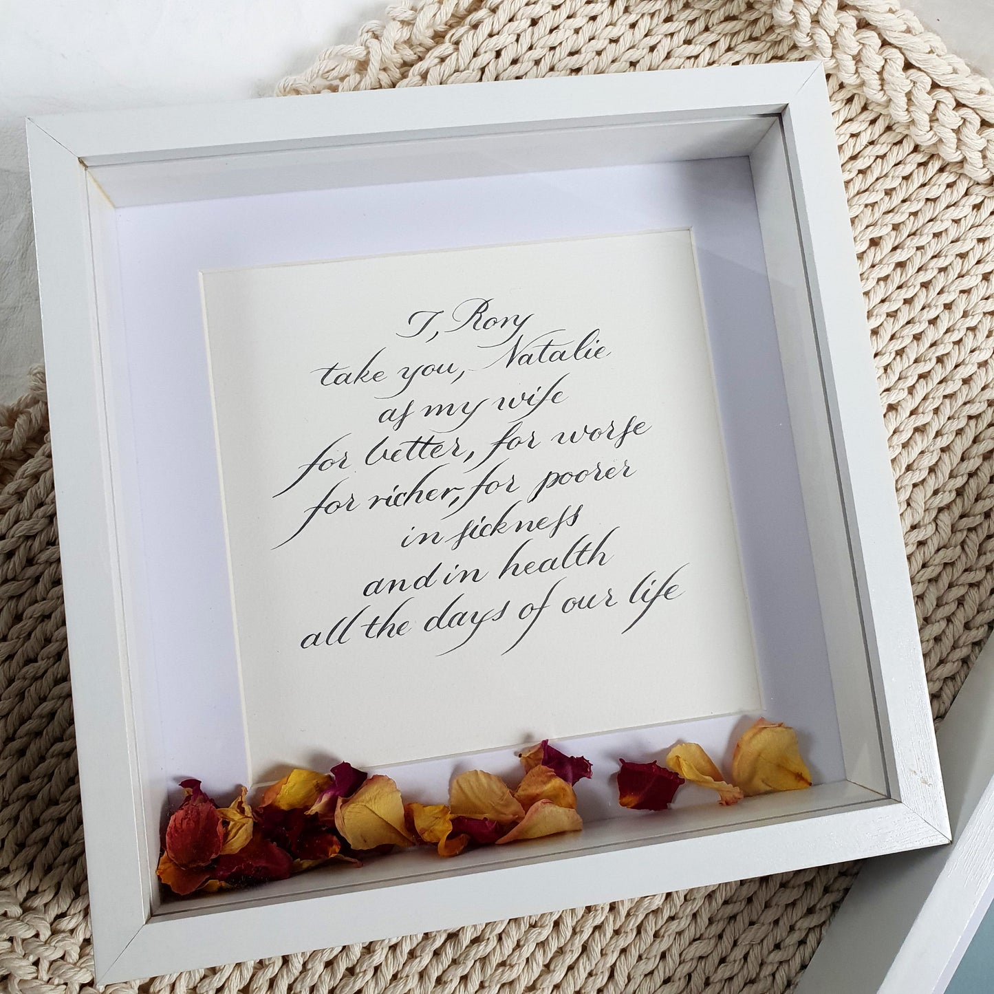 Wedding Vows - Forever - The Wee Bindery (Store description) Wedding Vows 