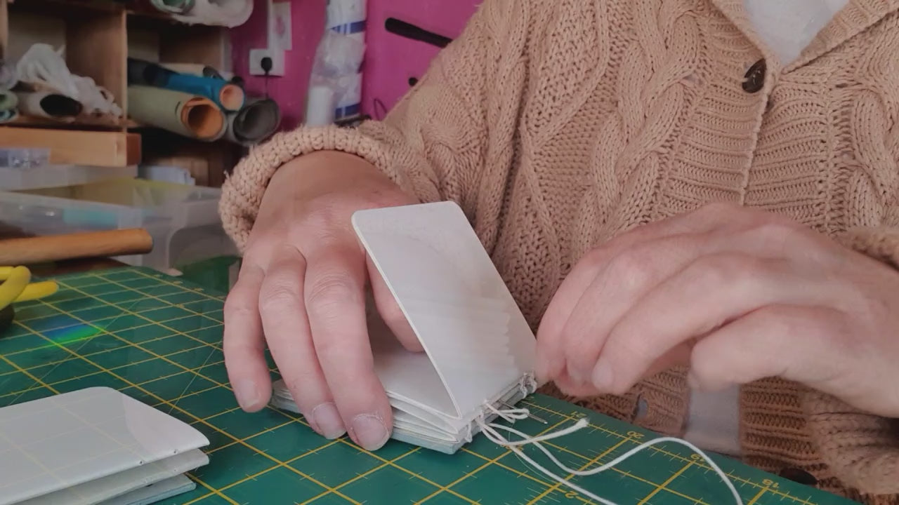 video of the making of the sketchbook