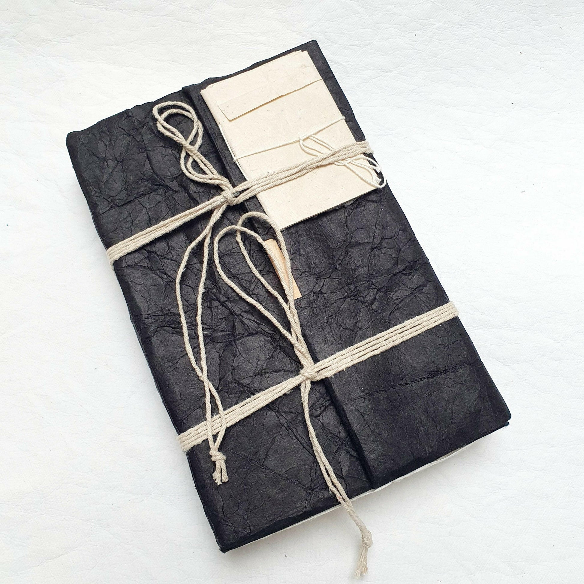 Lokta Travel Journal, Rustic Uncut - The Wee Bindery (Store description) Notebooks 