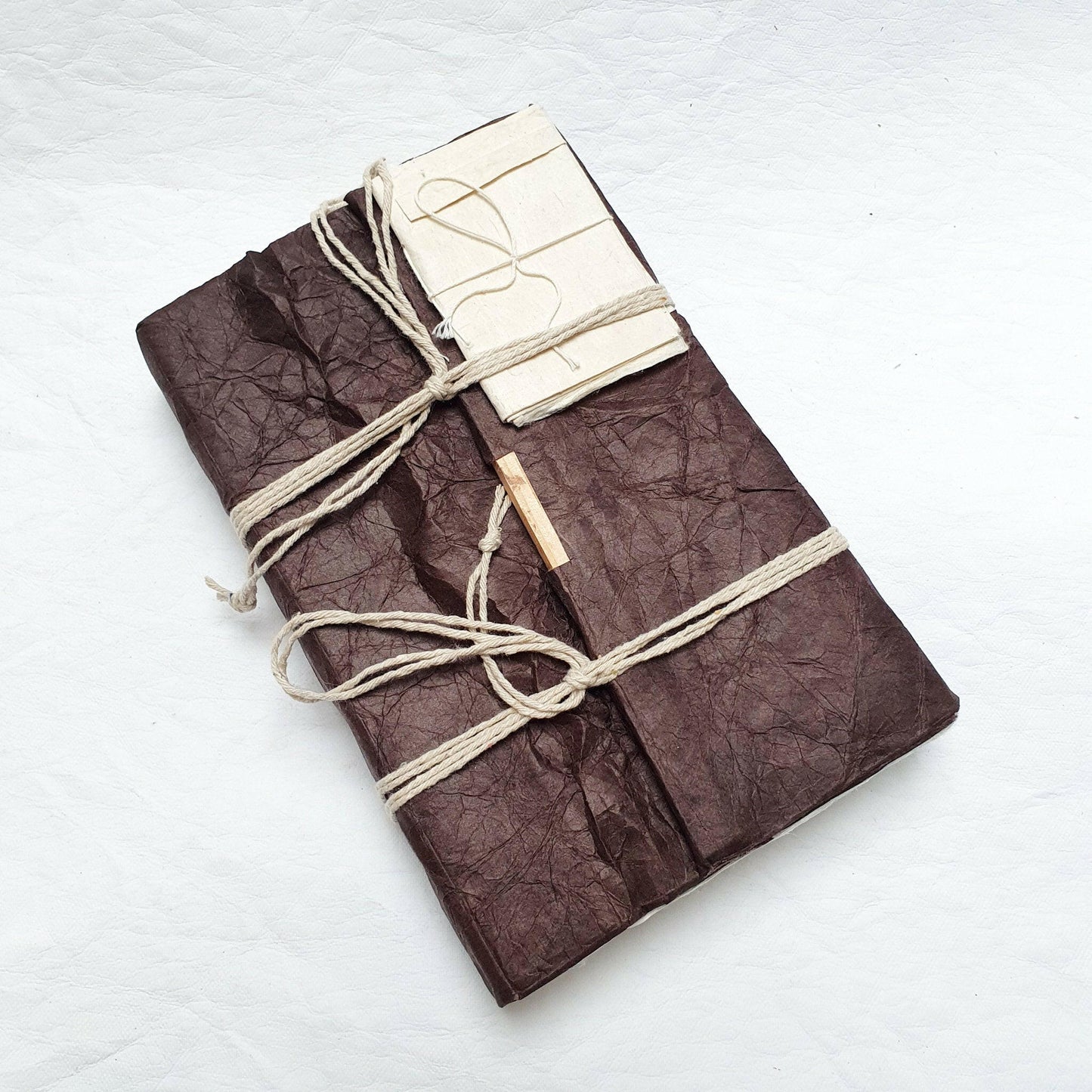 Lokta Travel Journal, Rustic Uncut - The Wee Bindery (Store description) Notebooks 