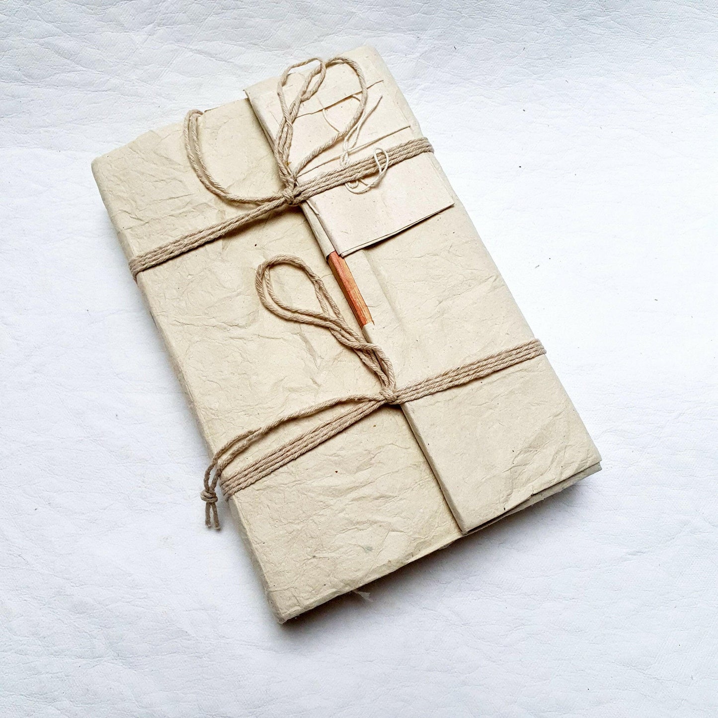 Lokta Travel Journal, Rustic Uncut - The Wee Bindery (Store description) Notebooks 